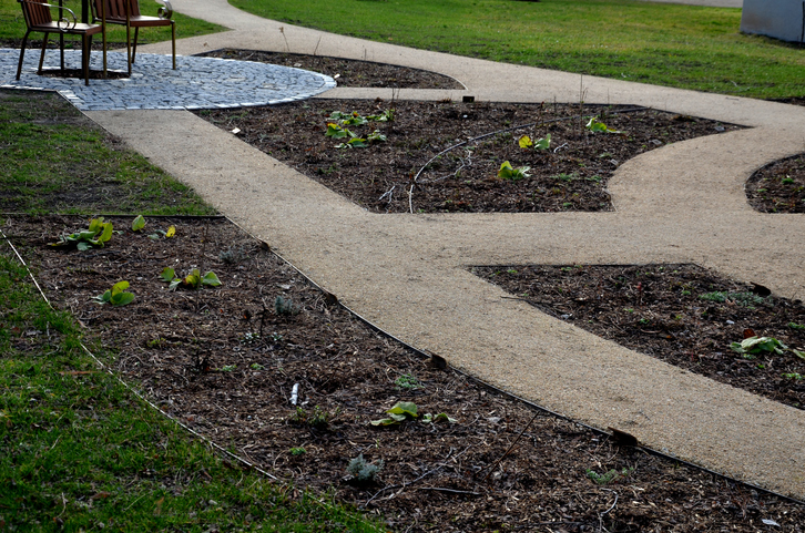 utilisation de voliges dans un parc - Licce