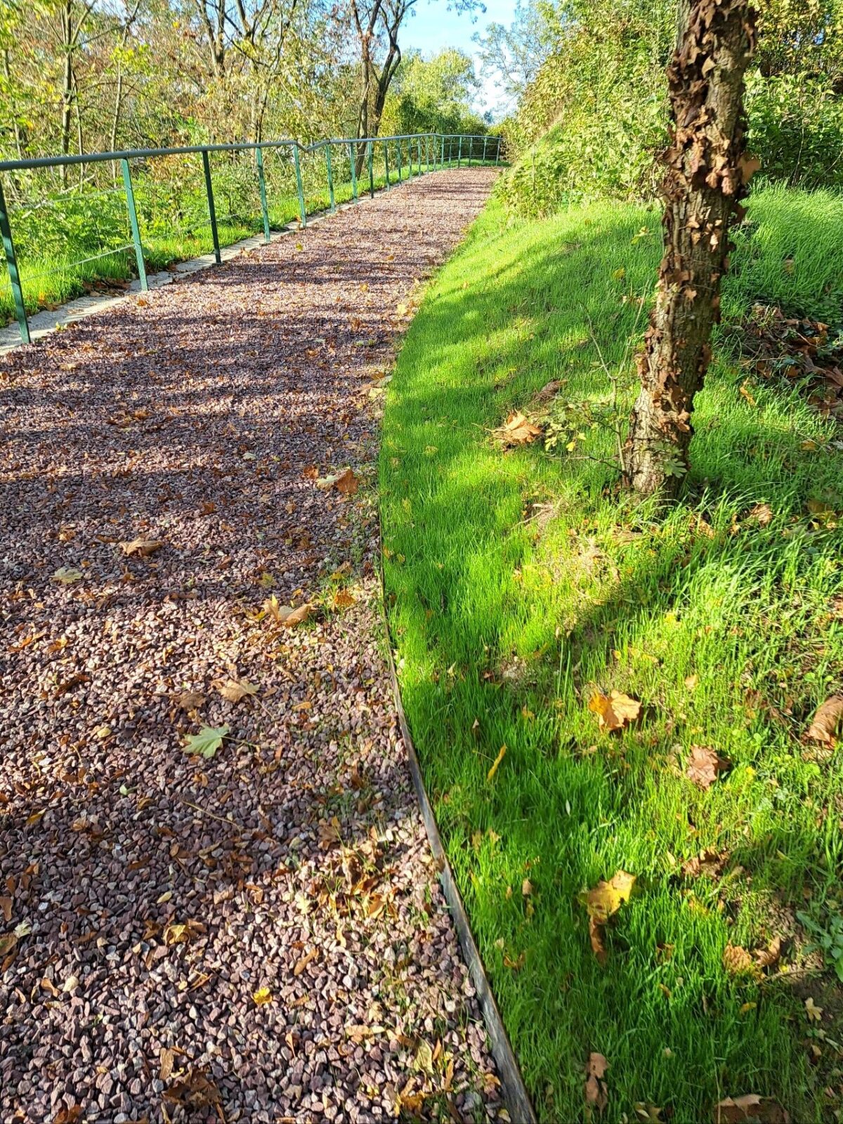 Voliges en acier corten de fabrication Licce au Mont-Valérien