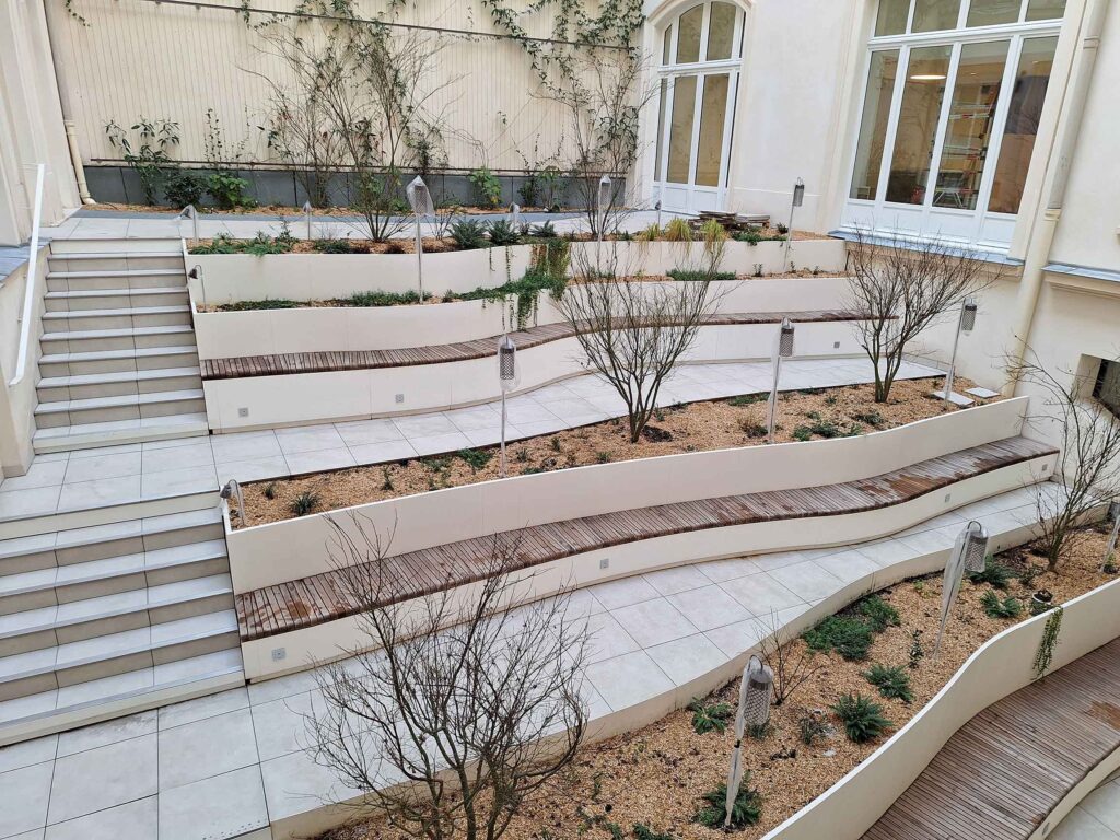 Costières sur mesure pour un projet à Châteaudun