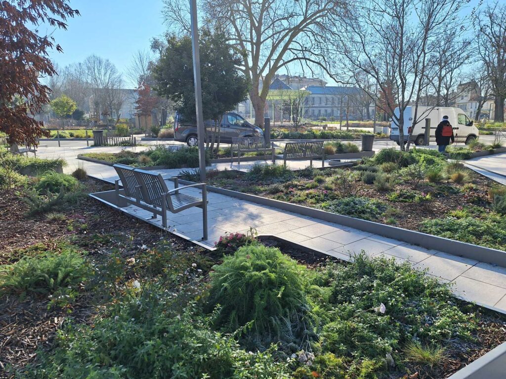 Libourne - Costières sur mesure en acier thermolaqué - Fabrication Licce France