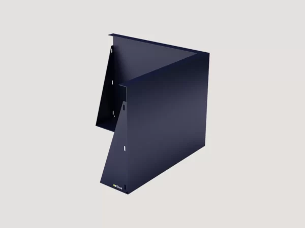 Module costière angle droit Modulys acier coins nets jardinières L encadrement parterres