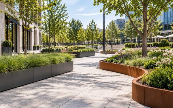 Mobilier urbain standard et sur mesure pour l’aménagement des espaces extérieurs
